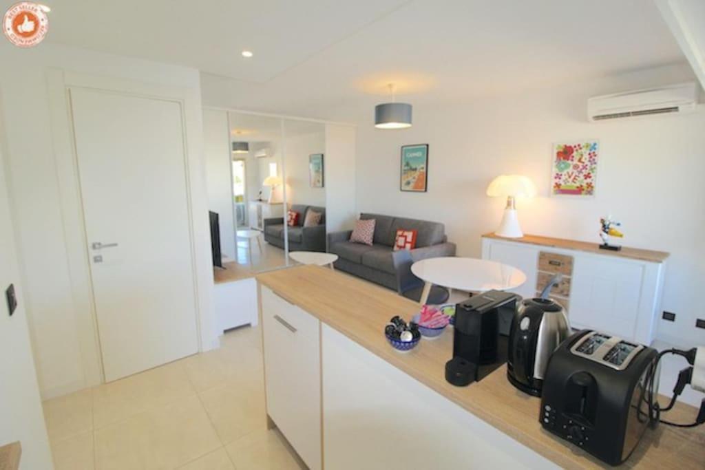 Apartment Alc - Br12 - 3 Min Croisette - 14 Min Palais Cannes