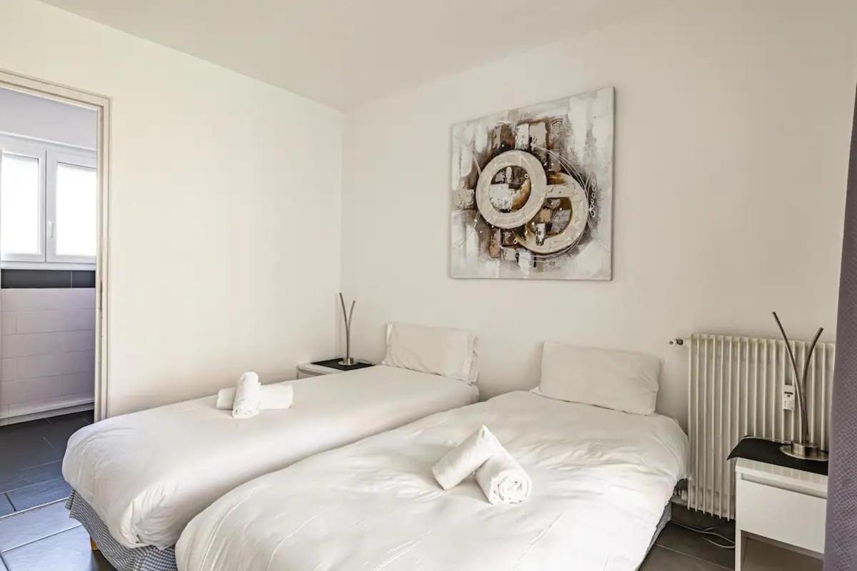 Superbe 3p 2chambres, 2terrasses Centre-ville, 4 Min A Pied De La Croisette Sas-meredith Loc Cannes