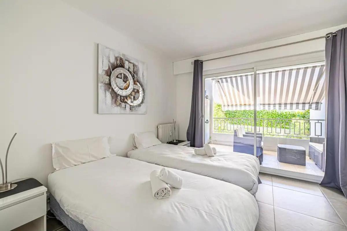 Superbe 3p 2chambres, 2terrasses Centre-ville, 4 Min A Pied De La Croisette Sas-meredith Loc Apartment Cannes