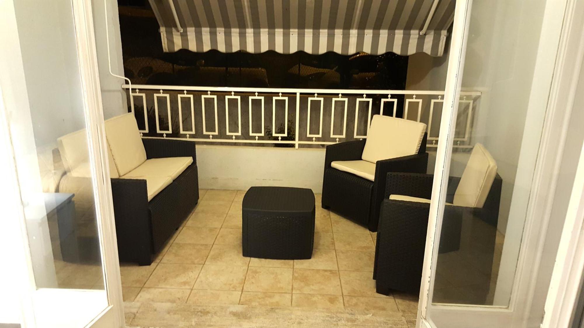 Superbe 3p 2chambres, 2terrasses Centre-ville, 4 Min A Pied De La Croisette Sas-meredith Loc Cannes