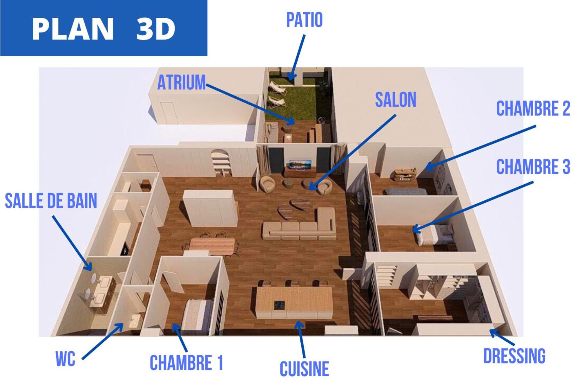 Elo - Loft 280m2- Luxe- 3chambres - Vca *