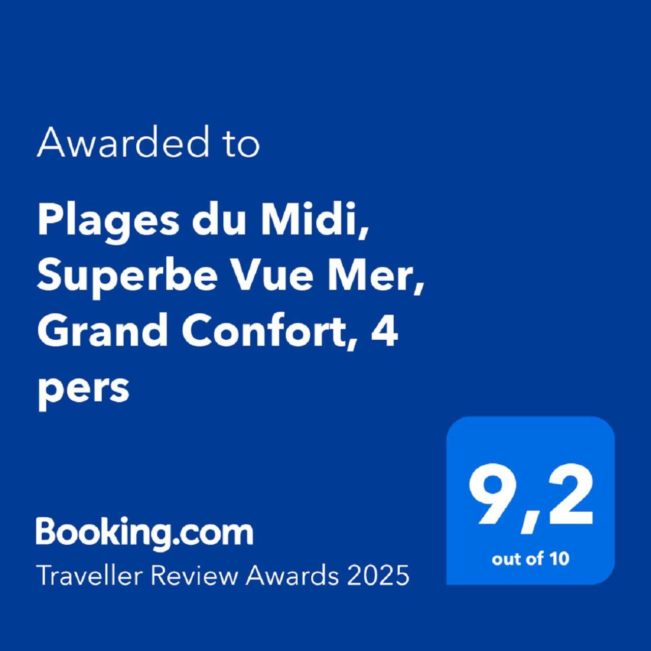Apartment Plages Du Midi, Superbe Vue Mer, Grand Confort, 4 Pers *