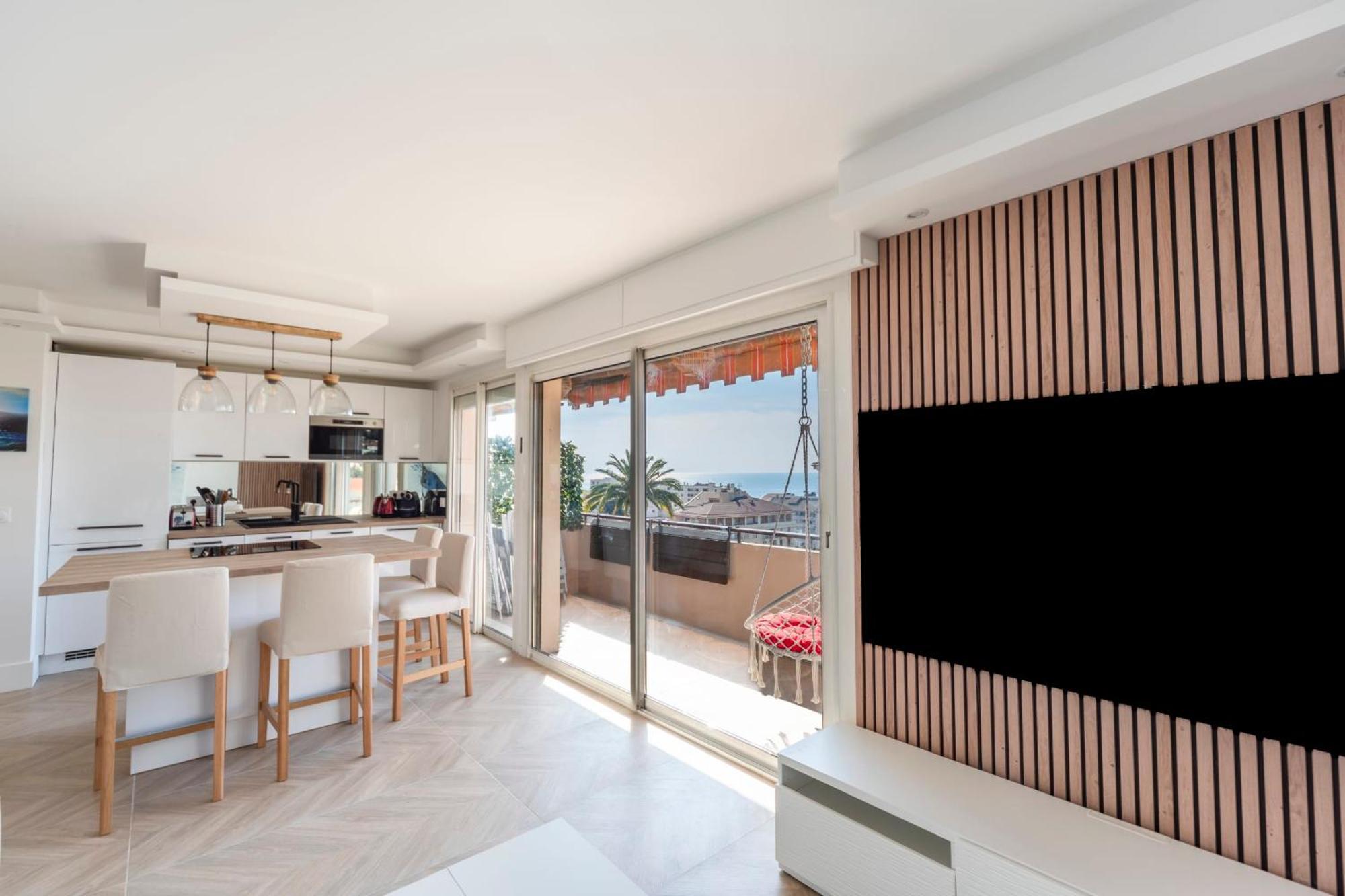 Apartment Les Yuccas - 2 Pieces Suquet Parking Vue Pour 4 Personnes Cannes