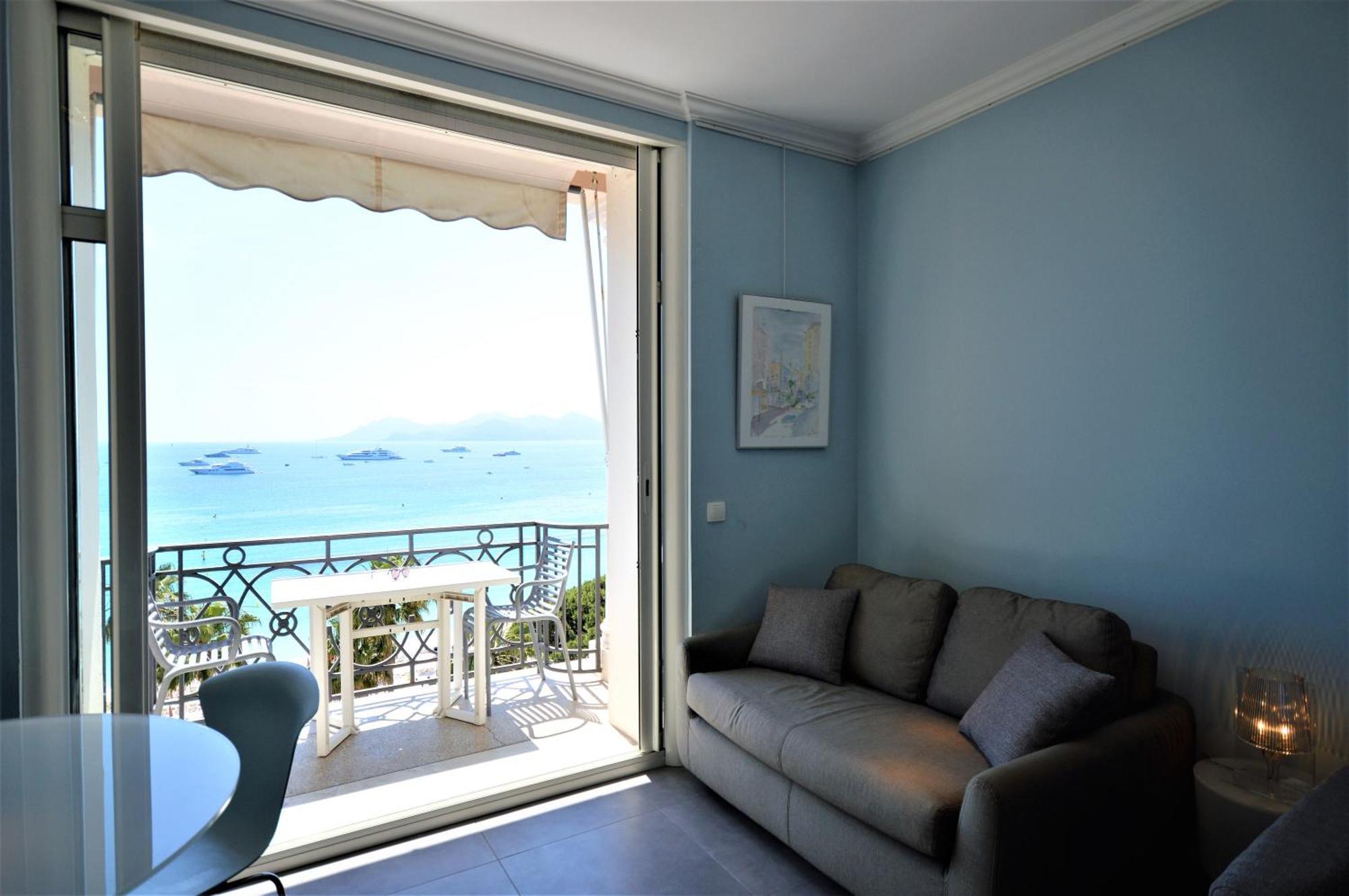 Palais Miramar - Blue - Vue -croisette Emplacement Unique - 20m - Wifi - Clim Apartment