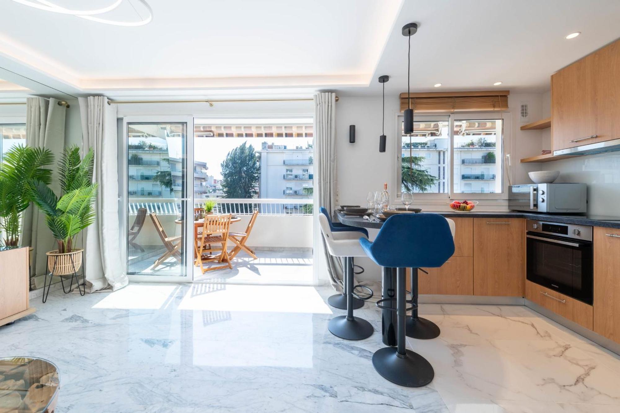 Spacious 1-br With Terrace Heart Of Apartment Cannes
