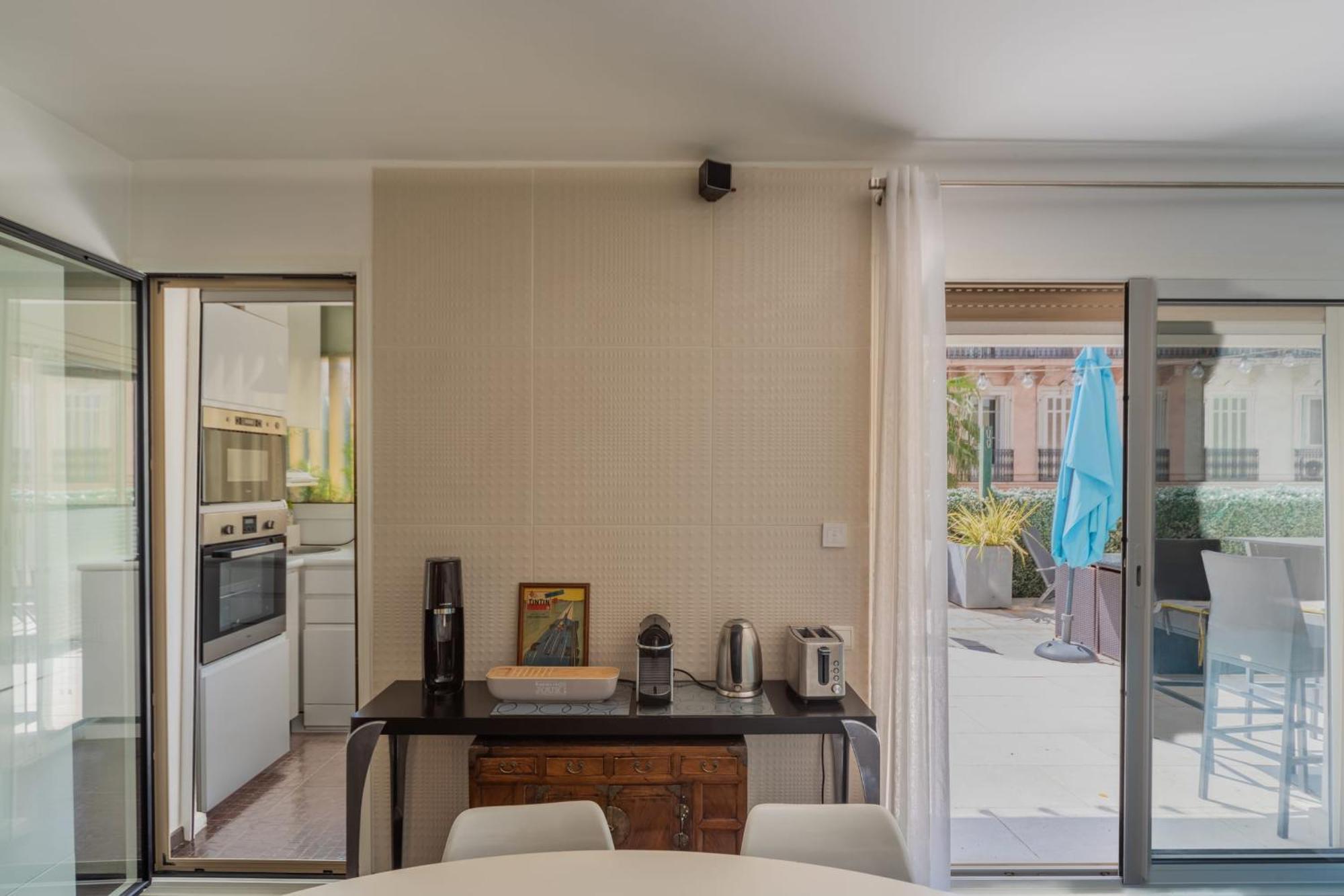 Luxueux 3 Terrasse De 90m Hypercentre - Wifi Clim - 6 Pers *