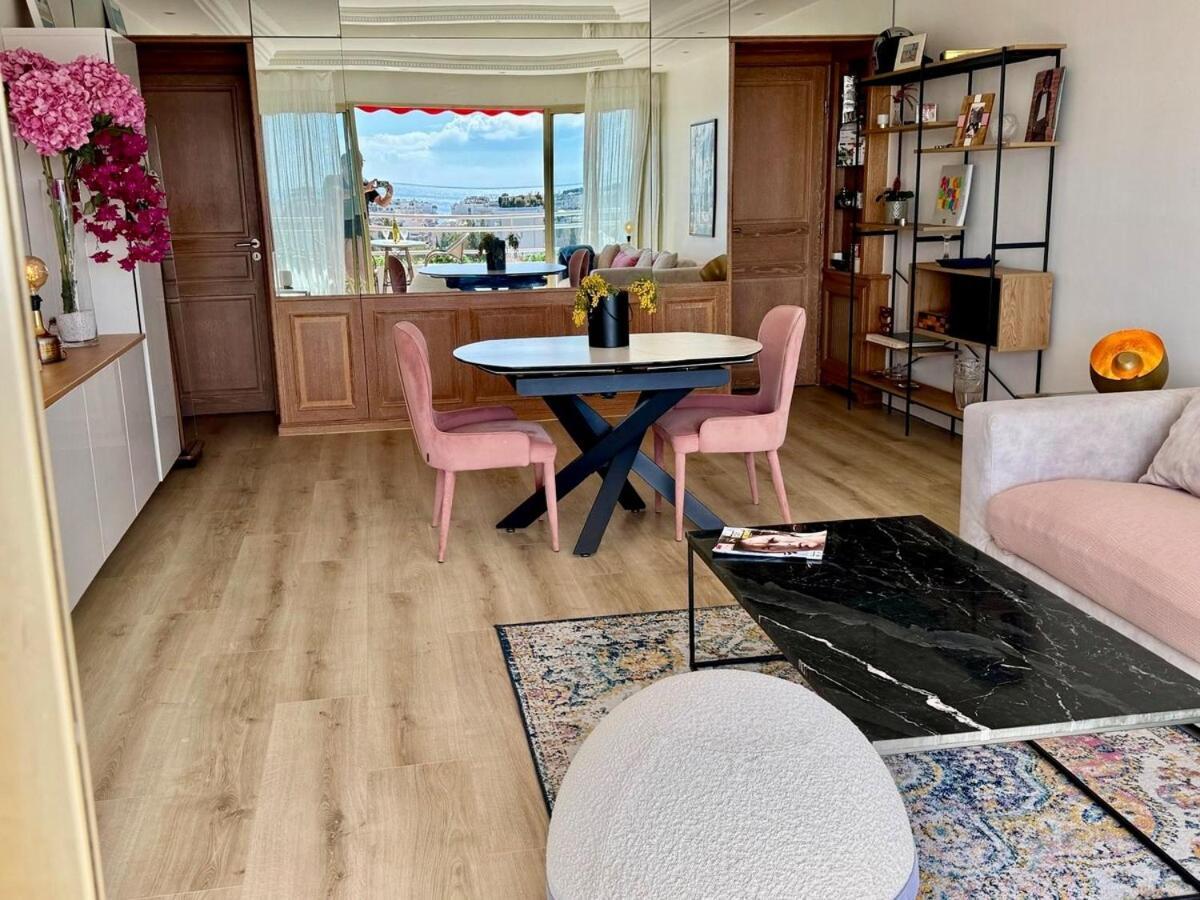 Apartment Luxueux 45m2 Vue Panoramique Terrasse Sud Montfleury Proche Banane Cannes