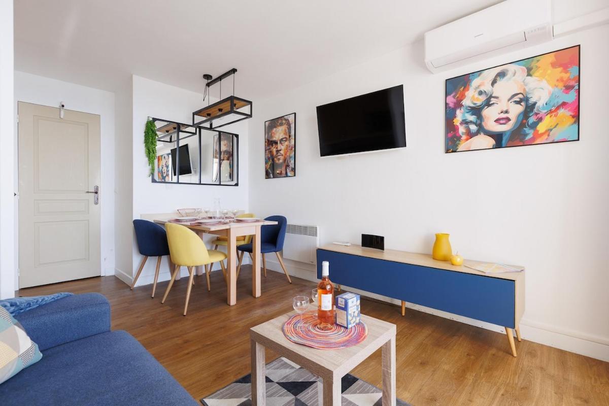 Piscine Vue Parking 4 Personnes Apartment Cannes