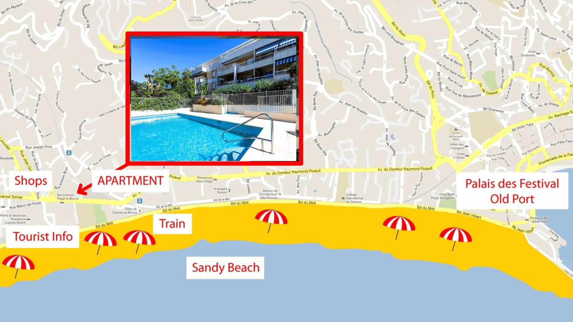 Apartment B014 Spacieux 2 Piscine Parking 4min