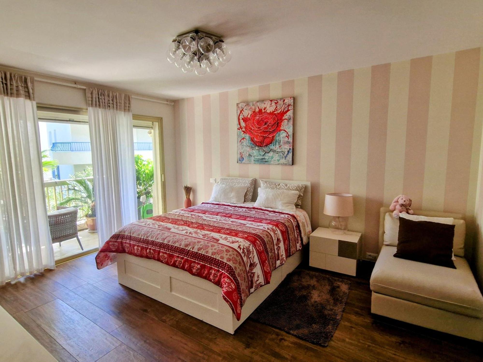 Luxurious Private Floor 130M2 - Ac, Terrace, Pool, Parking - Croisette 5', Plage Des Sports *