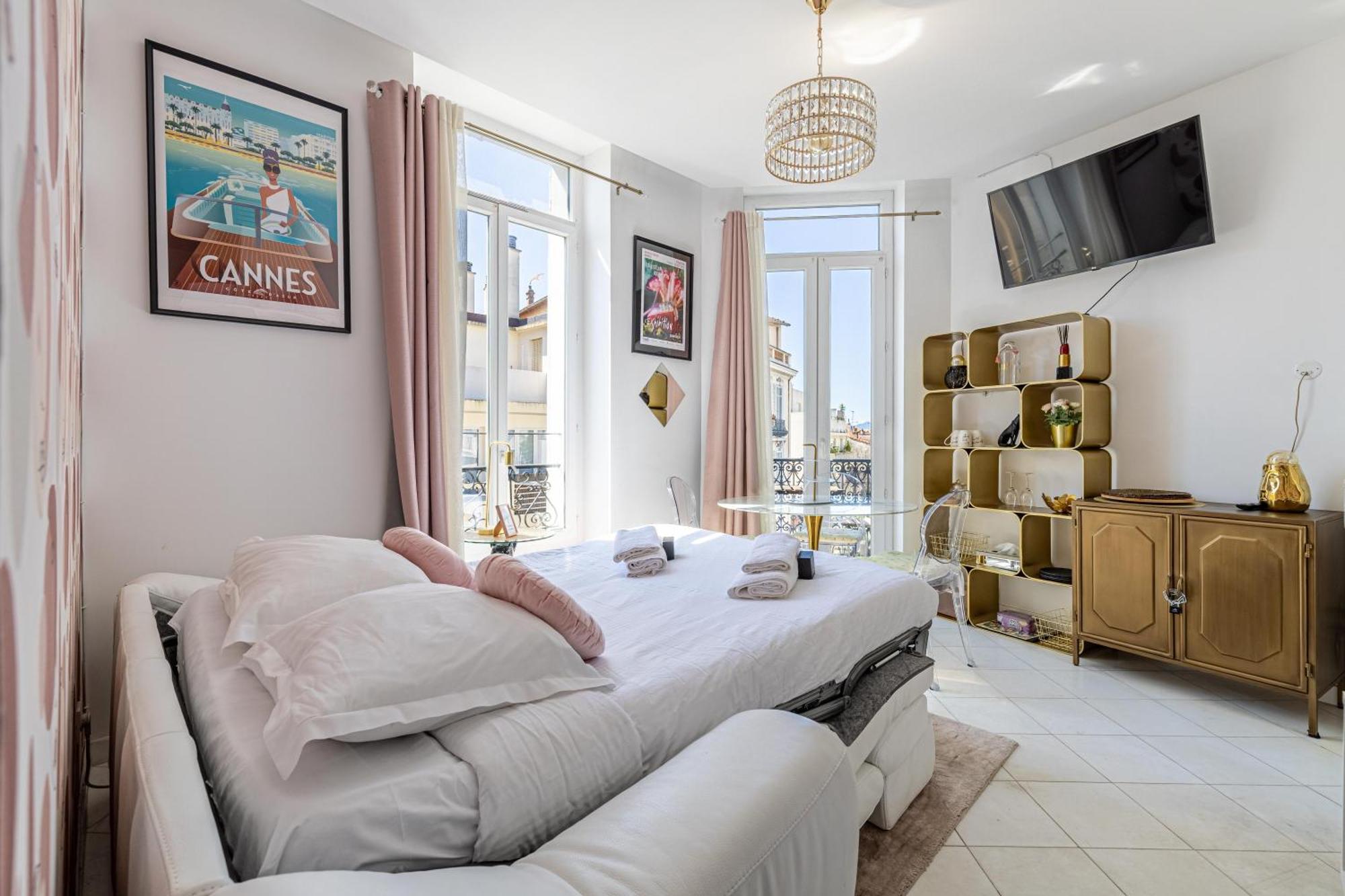 Appartement Vip - Lovely For 2 People 5 Minutes From Palais Des Festivals Cannes