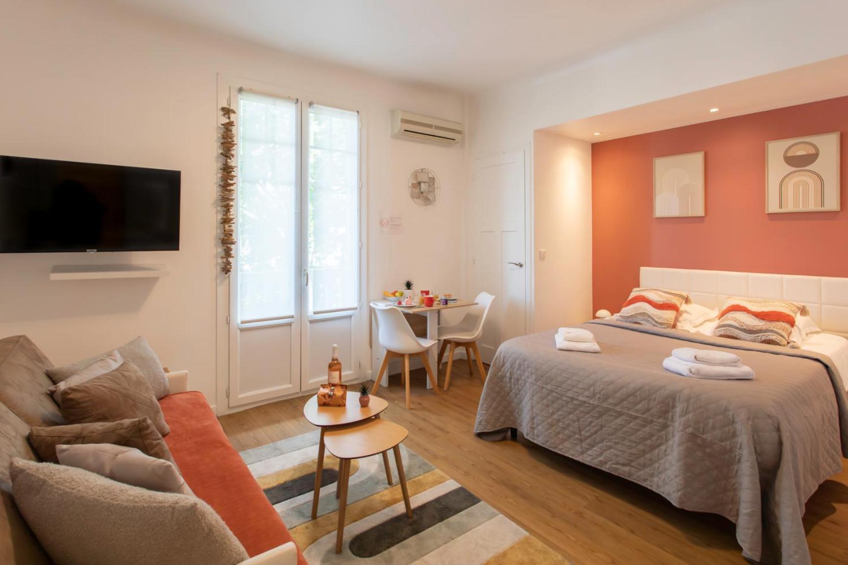 C13 - Blvd Carnot 10 Min Palais Festivals - Balcony & Ac Cannes