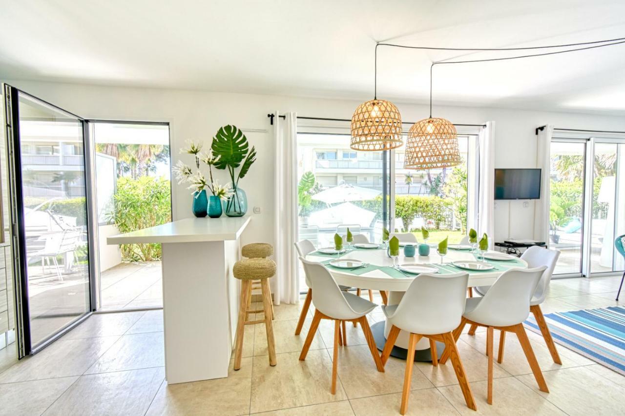 Apartment Nice With Private Garden, Pool & Parking