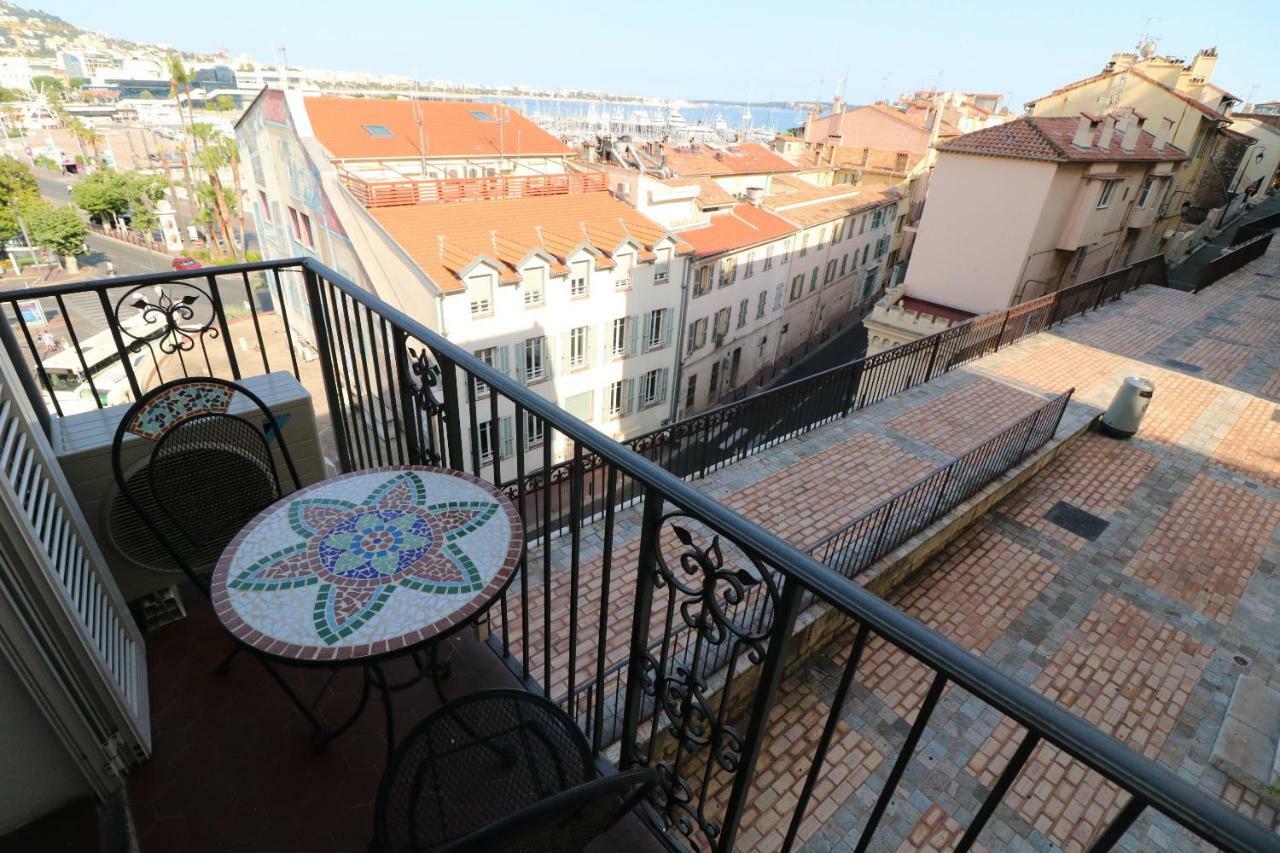 1 Bedroom Suquet, 6 Min From The Palais, Balcony & Port View 220 Cannes