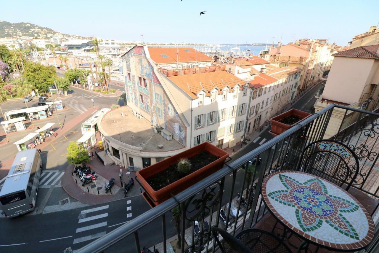 Apartment 1 Bedroom Suquet, 6 Min From The Palais, Balcony & Port View 220 *