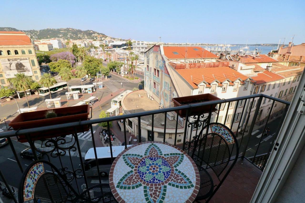 Apartment 1 Bedroom Suquet, 6 Min From The Palais, Balcony & Port View 220 *