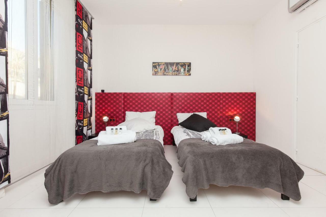 Manhattan 2 Pieces 3 Etoiles Lumineux Plein Centre A 5mn Des Plages Et Palais Cannes