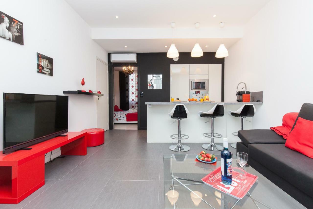 7e Art 2 Pieces 3 Etoiles Calme Plein Centre 5mn Plages Et Palais Apartment