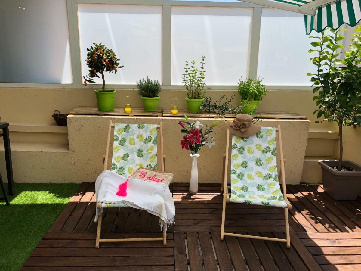 Cosy Calme Central-terrasse Proche Palais Cannes