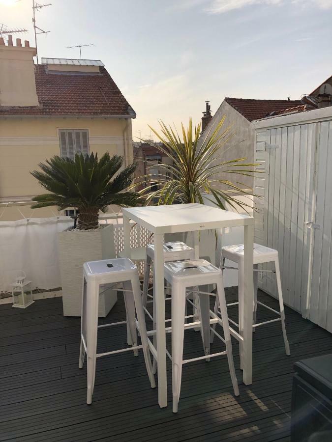 Terrasse Rue D'antibes 2 Chambres Proche Et Palais Cannes