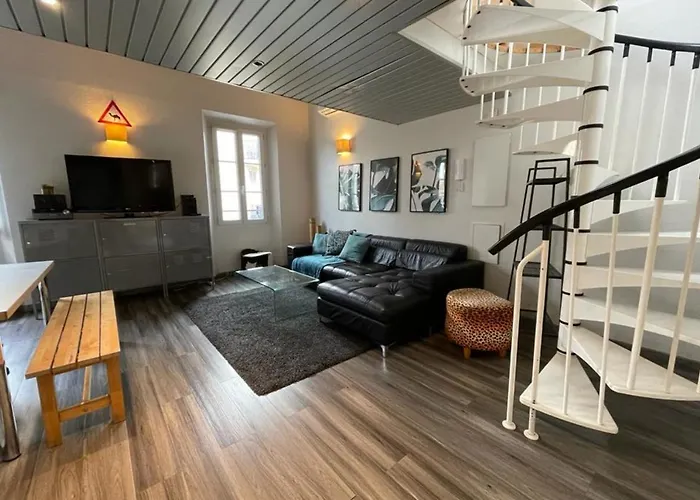 Riouffe 2 Bedroom Duplex Apartment In The Center Of Cannes