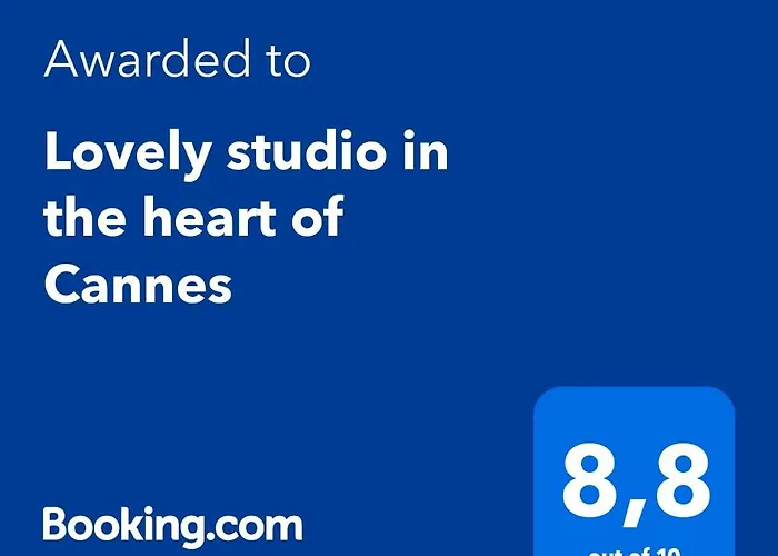 Lovely Studio In The Heart Of Cannes