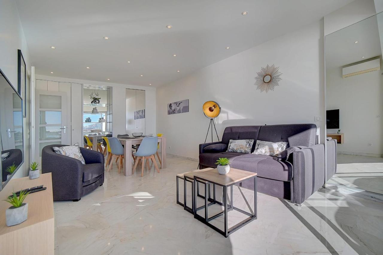 Immogroom- Incredible View -4- Big Terrace - Ac - Parking Cannes