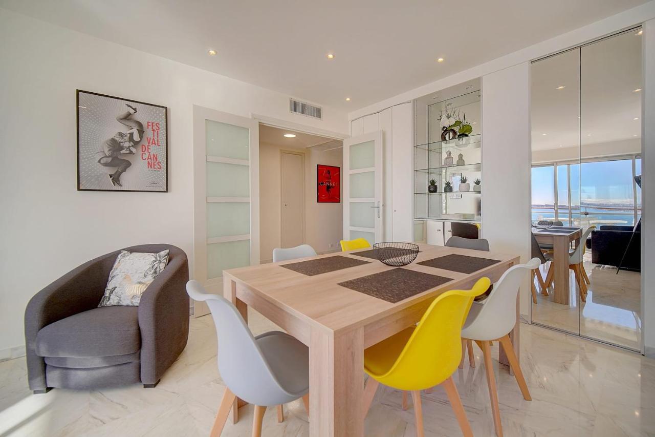 Immogroom- Incredible View -4- Big Terrace - Ac - Parking Appartement Cannes