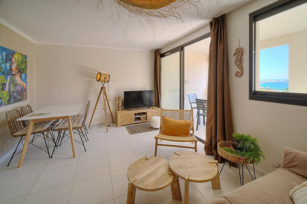 Apartment Immogroom - Renovated - Sea View - Pool - Patio - Wifi - Ac - Parking
