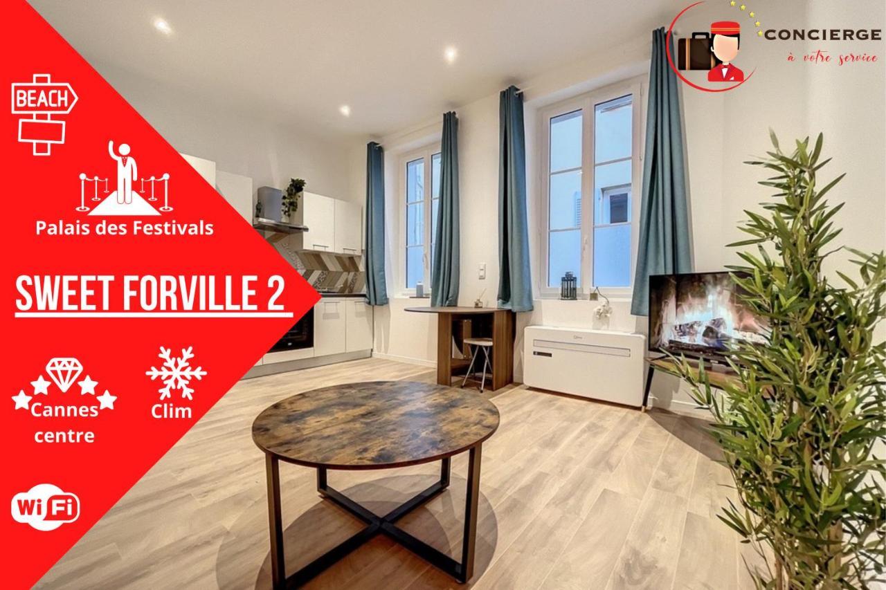 Le Sweet Forville 2 - Palais Des Festivals - Marche Provencal - - Clim - Au Calme Appartement Cannes