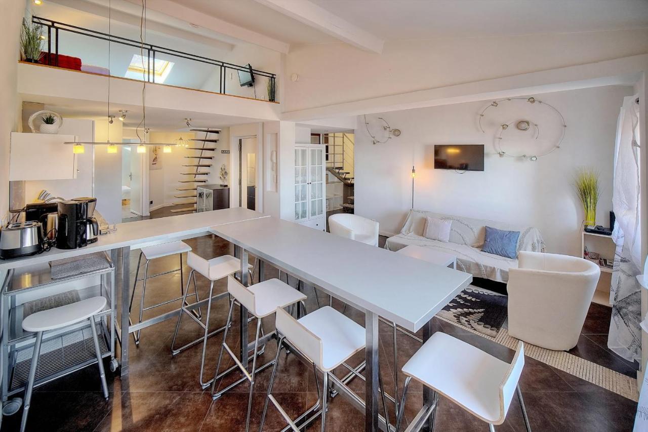 Immogroom - Refurbished - Sea View - Wifi - Air Conditioning Apartment Cannes