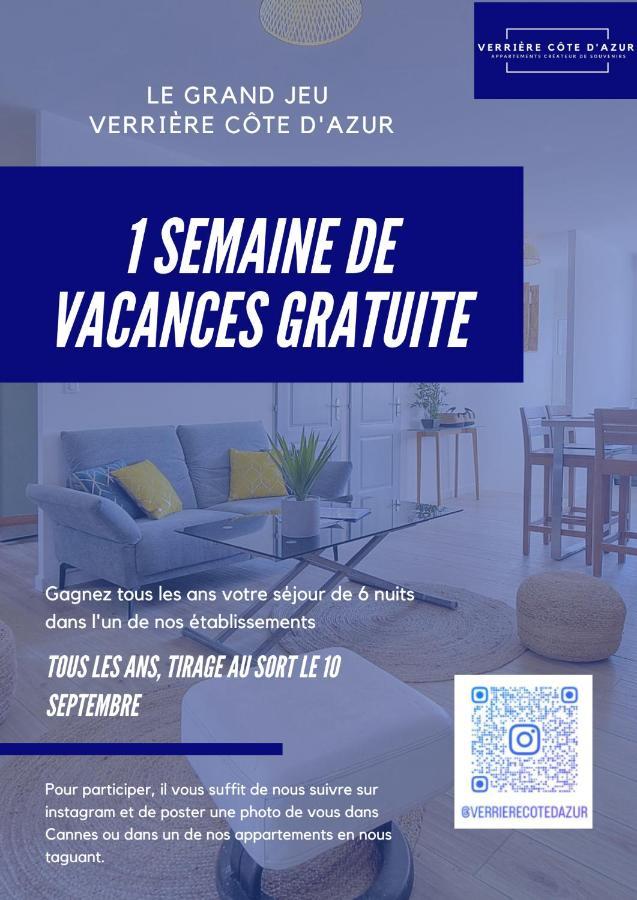 L'agnes - 600m Plage - Verriere Cote D'azur Appartement