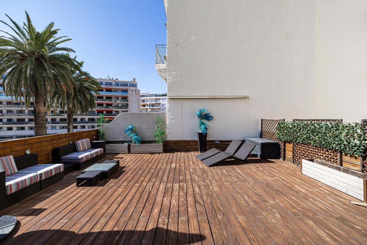Superb 68m2 Flat With 80m2 Terrace - 2ch-4p Cannes