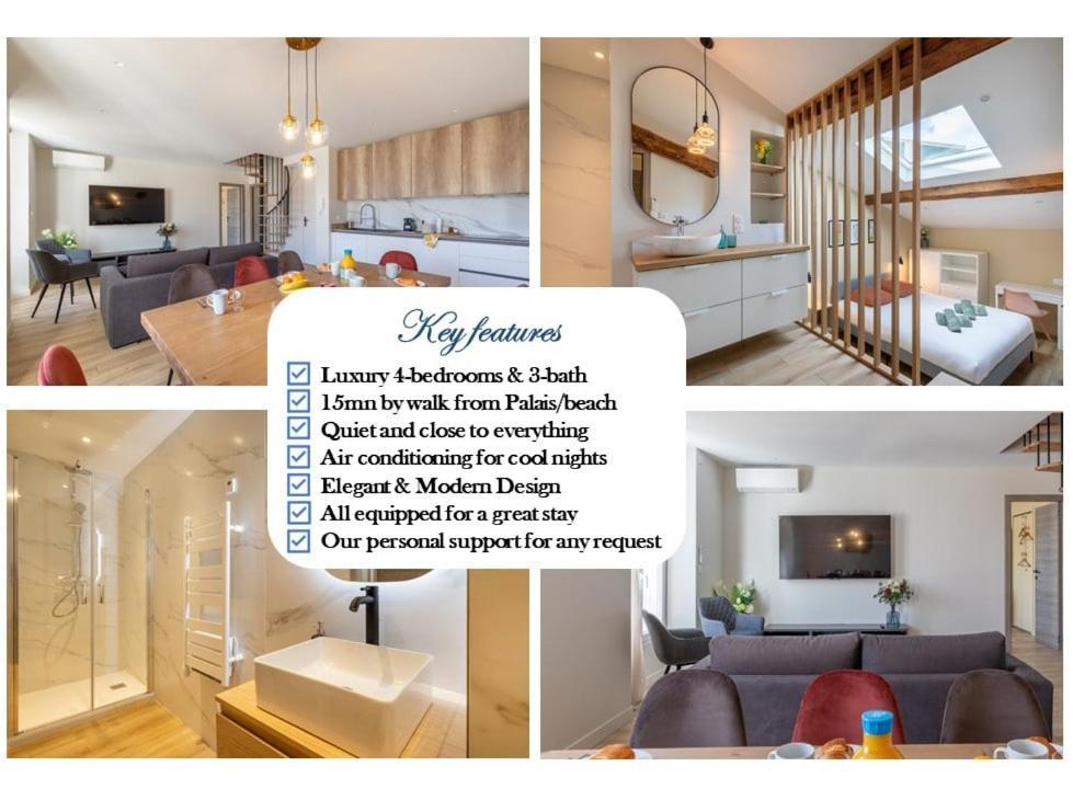 Brp Center, Floor Luxurious I, 4 Bedrooms+3 Bathrooms Appartement Cannes