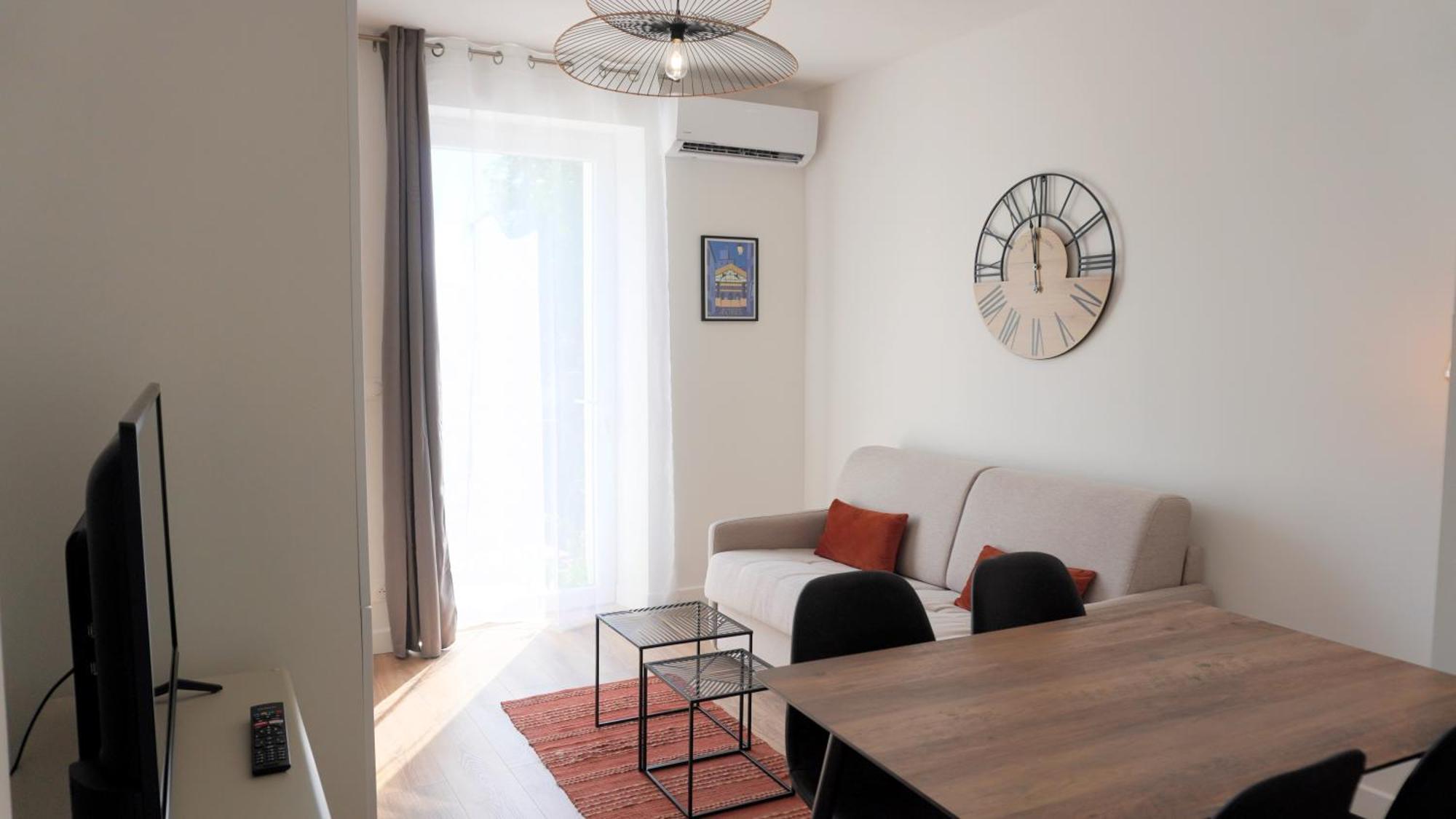 Avec Terrasse,t2, Proche Du Midi - Palmazur Apartment Cannes