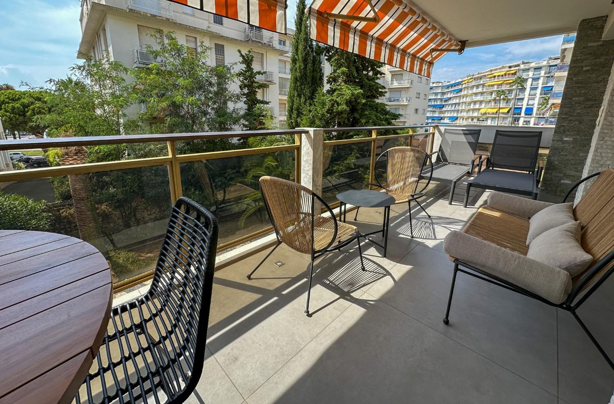 Pointe Croisette, Palais & Palm A Pied Apartment *