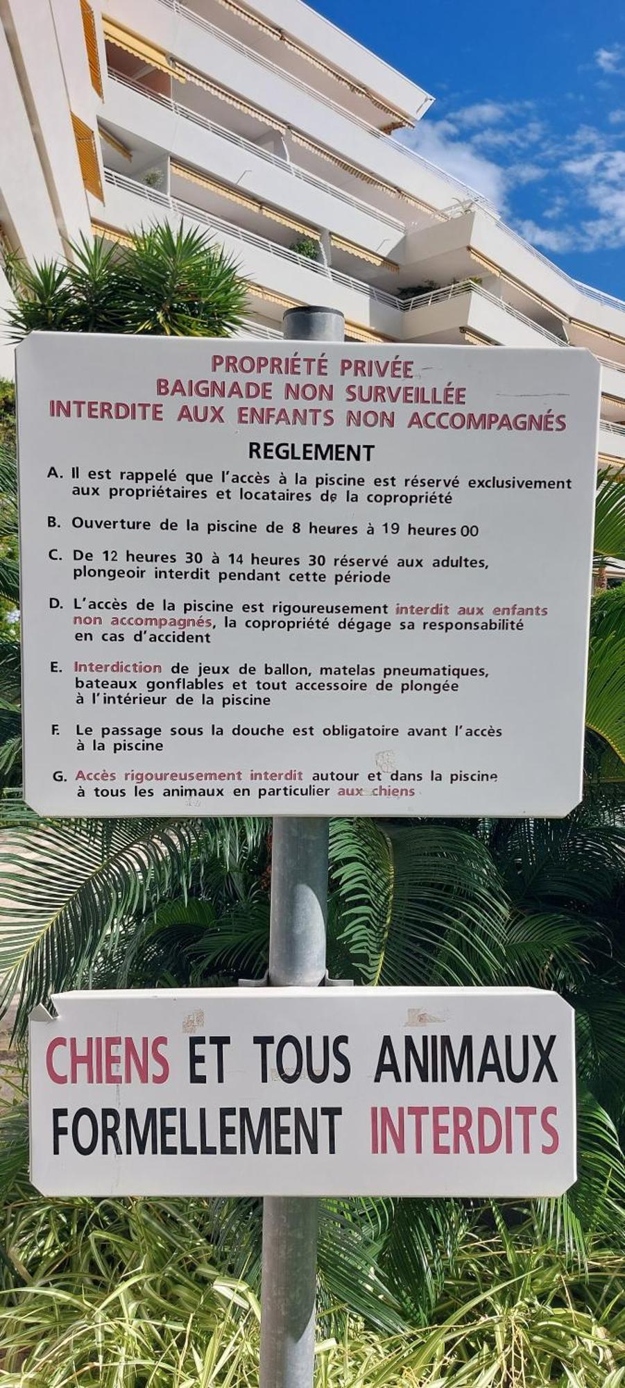 Les Orangers Sea View Swimming Pool And Parking Apartment