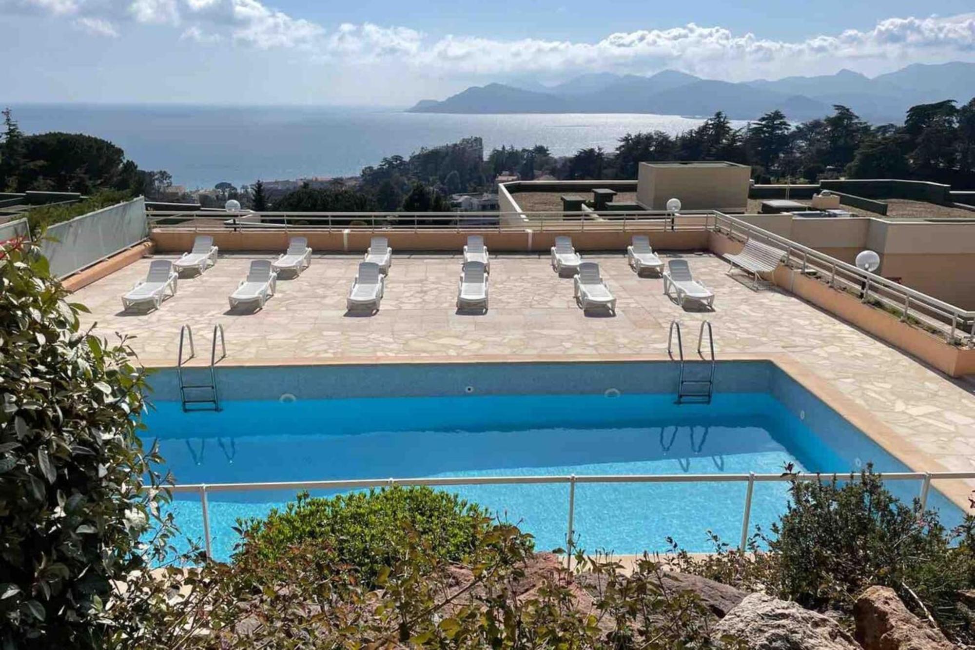Appartement Le Seaview - Calm - Pool - Farniente - Sea View Cannes