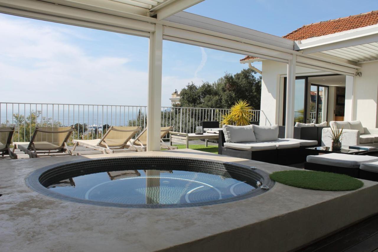 Appartement Rooftop Grande Terrasse Jacuzzi Vue Cannes
