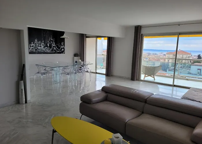 Cannes Superbe Appartement Vue Mer Panoramique