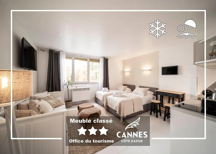 Azur Evasion Meuble Classe 3 Etoiles Croisette Festival Residence Grand Hotel
