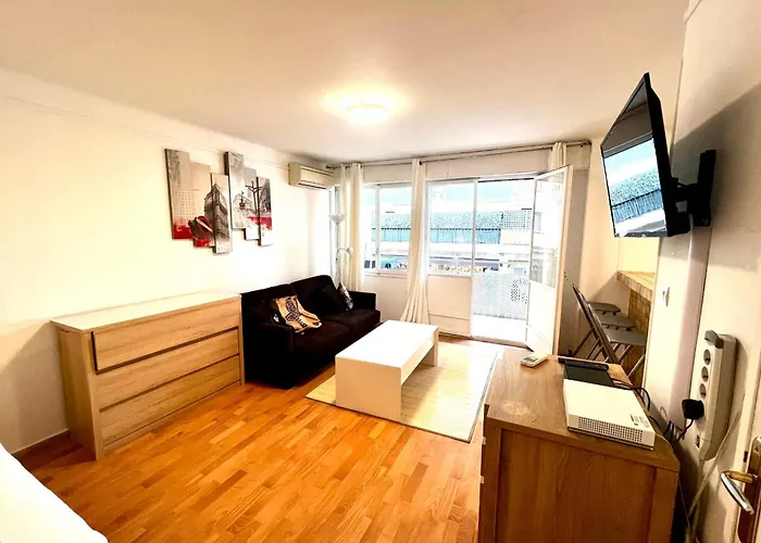 Studio Vidal In The City Center Of Cannes With Ac