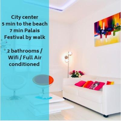 Le Riviera Duplex Mer Plage Palais Festivals * Cannes