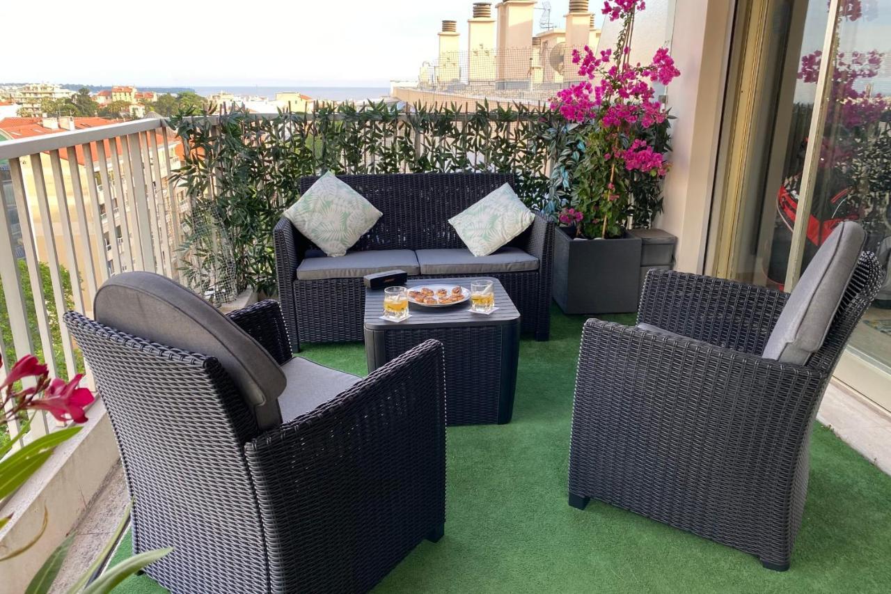 Immogroom - With Terrace - Ac - Parking Appartement Cannes