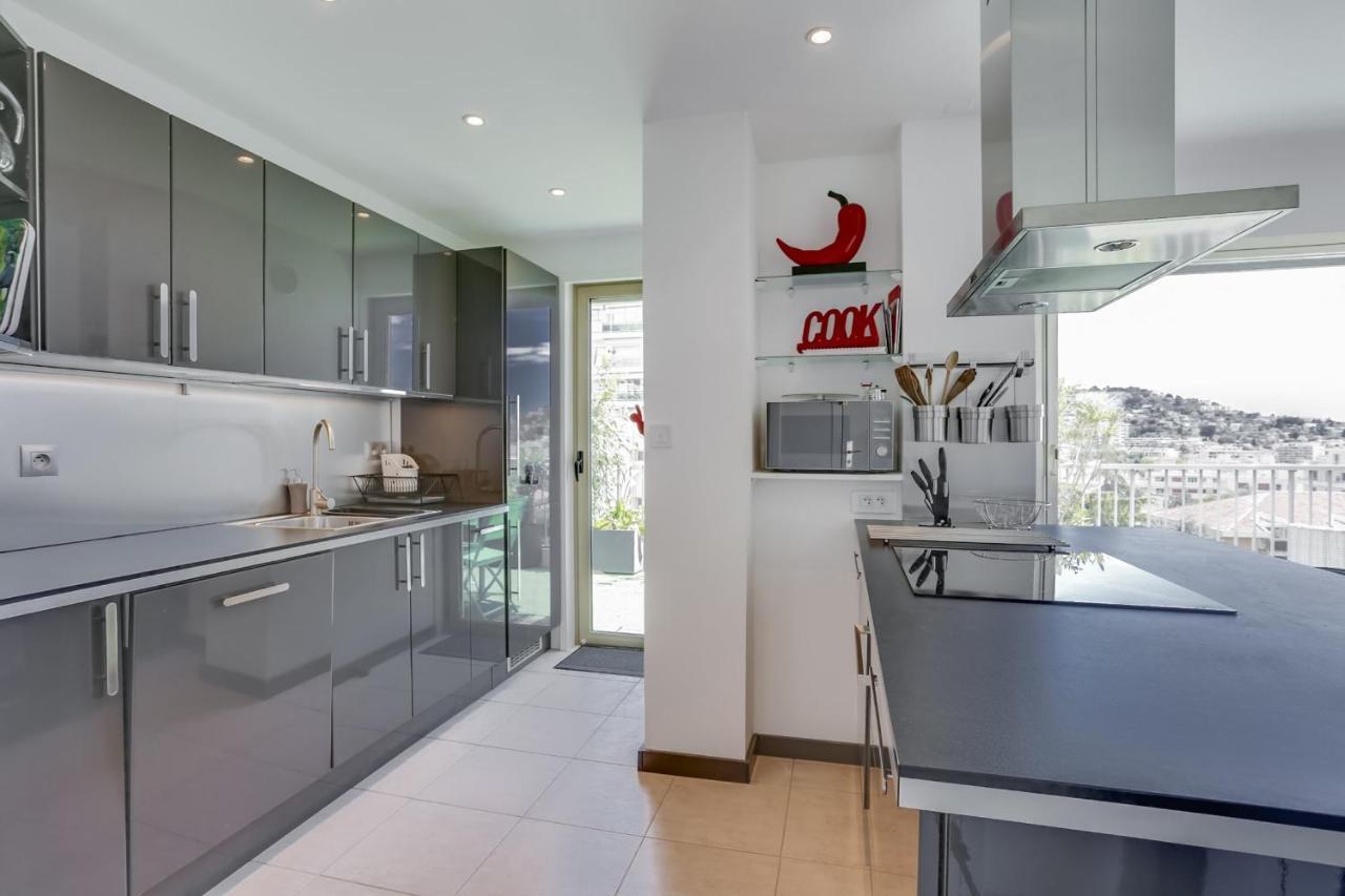 Immogroom - With Terrace - Ac - Parking Appartement Cannes