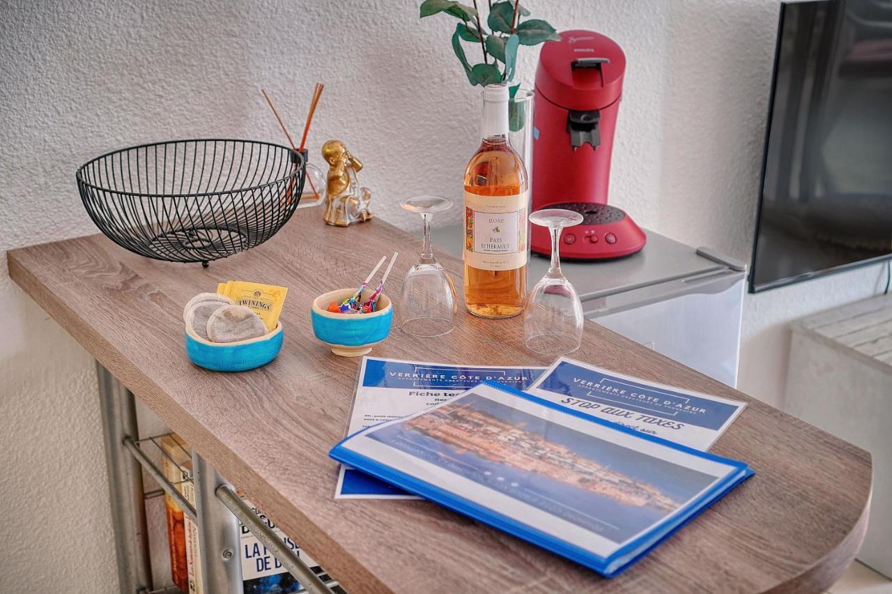 Appartement Le Kate-500m Plage-terrasse Verriere Cote D'azur