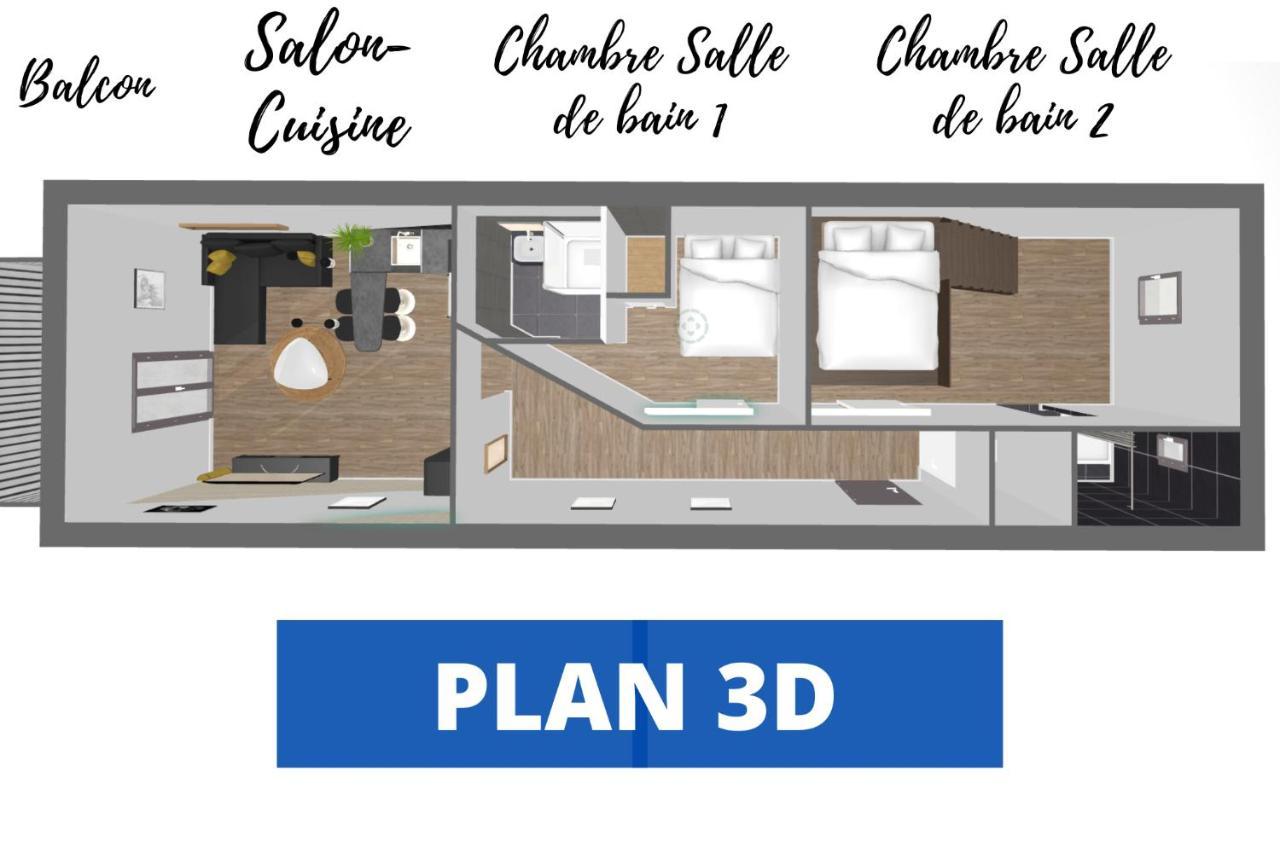 Apartment Antho - 500m Plage- Clim - Vca *