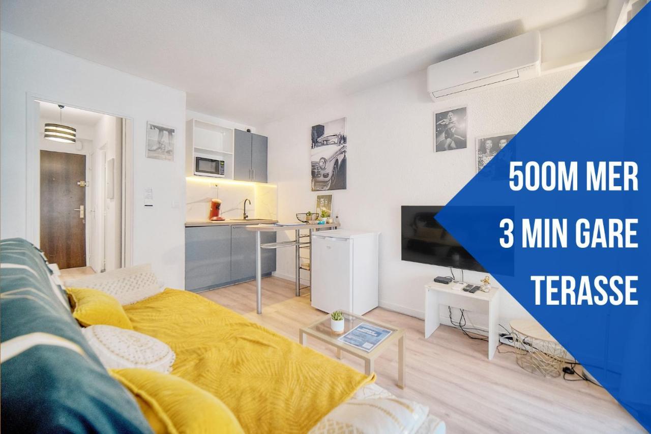 Le Kate-500m Plage-terrasse Verriere Cote D'azur Appartement