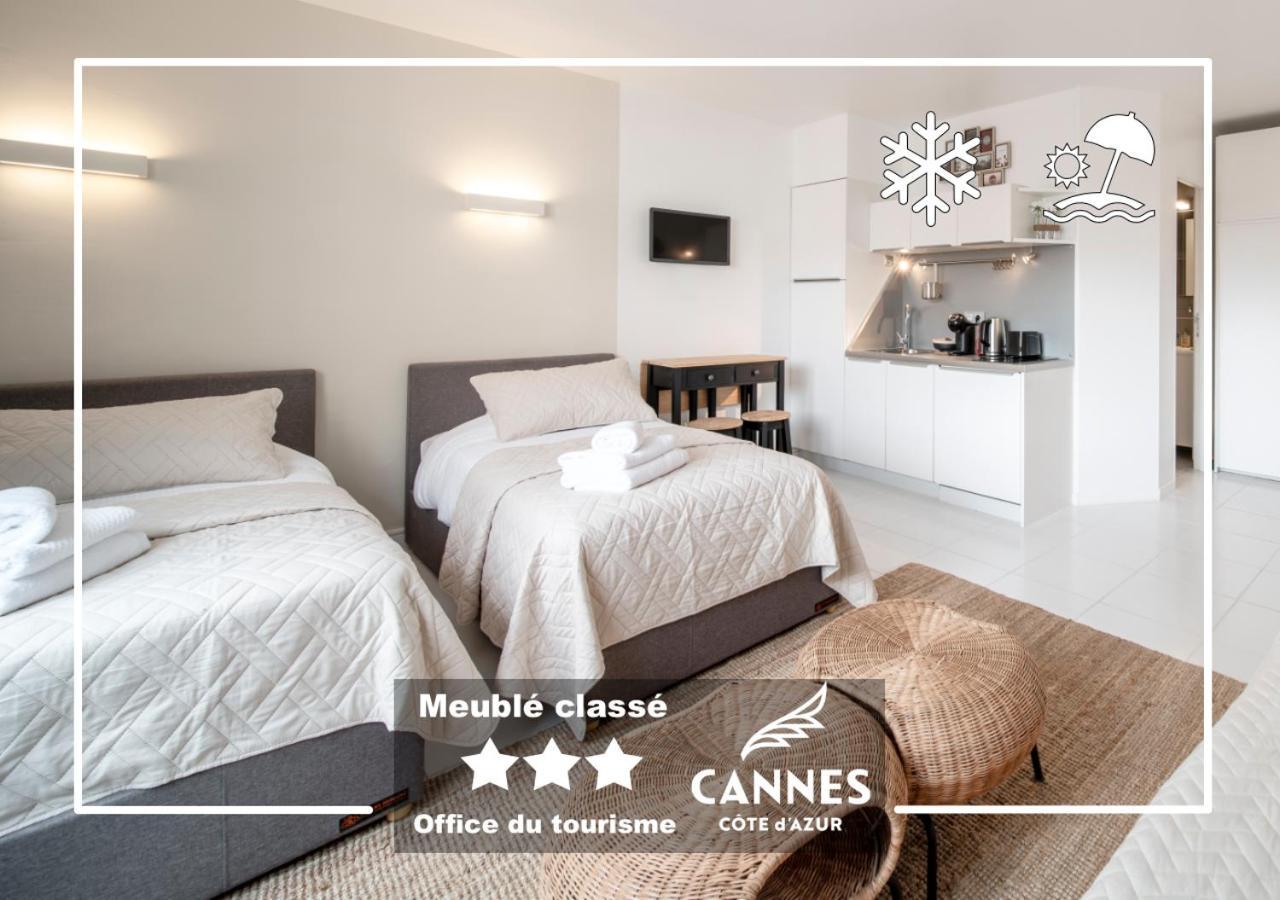 Azur Evasion Meuble Classe 3 Etoiles Croisette Festival Grand Apartment Cannes