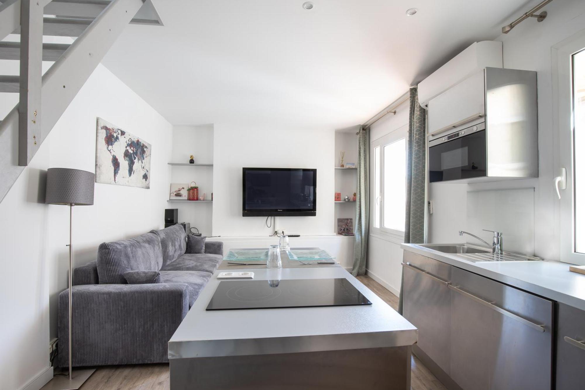 Croisette Escape - Wifi - Clim - Hypercentre Cannes